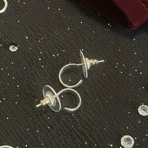 Sterling Silver Petite Hoop Earrings
